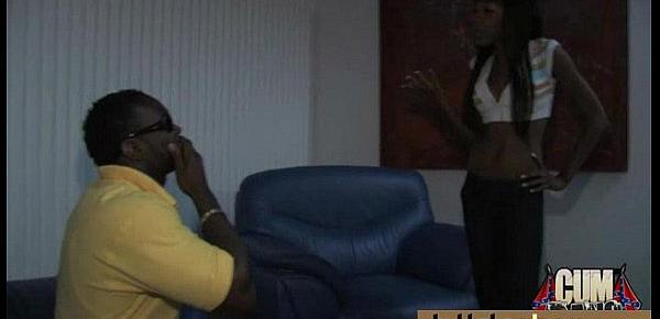 DP with german ebony bukkake teen 24